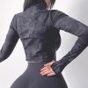 Stand-up Collar Windproof And Warm Zipper Casual Short Sports Jacket - Image 6